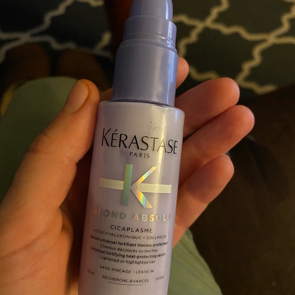 Kerastase mini size blonde styling heat protectant leave in for colored hair